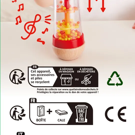 Hape Regenmacher mit Perlen