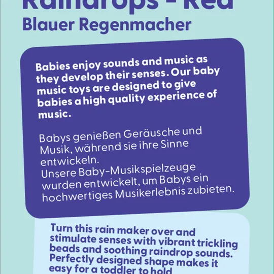 Hape Regenmacher mit Perlen