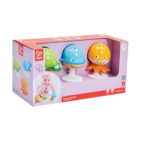 Hape Rammelaar Set - Sea Animals