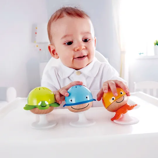 Hape Rammelaar Set - Sea Animals