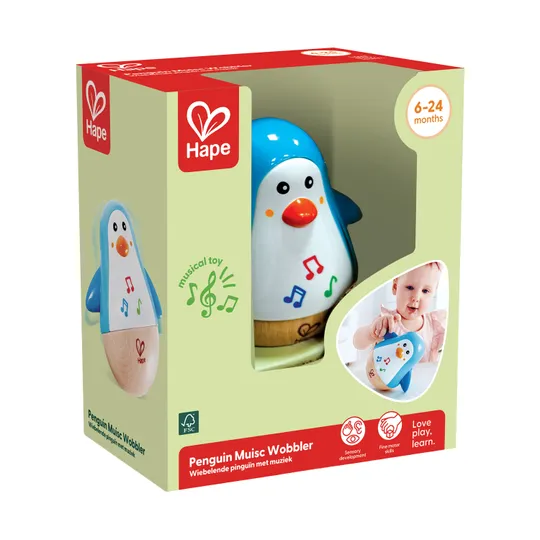Hape Muziek Wobbler - Penguin