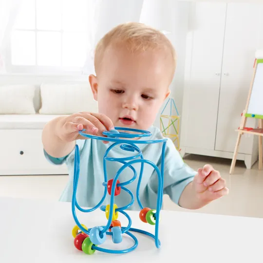 Hape Kralenlabyrint - Lente-a-Ling