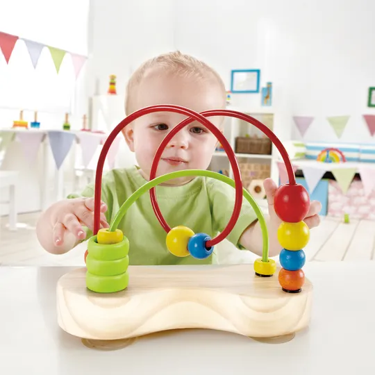 Hape Dubbele Kralenspiraal - Double Bubble