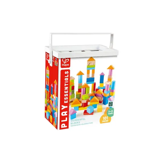 Hape Bausteine - Wonderful Beech - 101-teilig