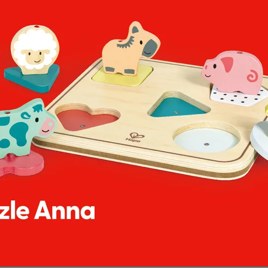 Hape Geluidenpuzzel - Anna