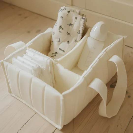 Elodie Details Windelkorb - Creamy White