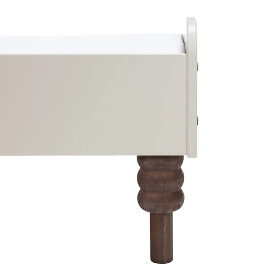 Europe Baby Olivia II Bed 90 x 200 cm - Oatmeal / Walnoot - Bold