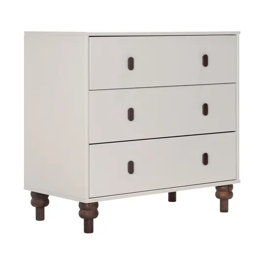 Europe Baby Olivia II Commode - Oatmeal / Walnoot - Bold