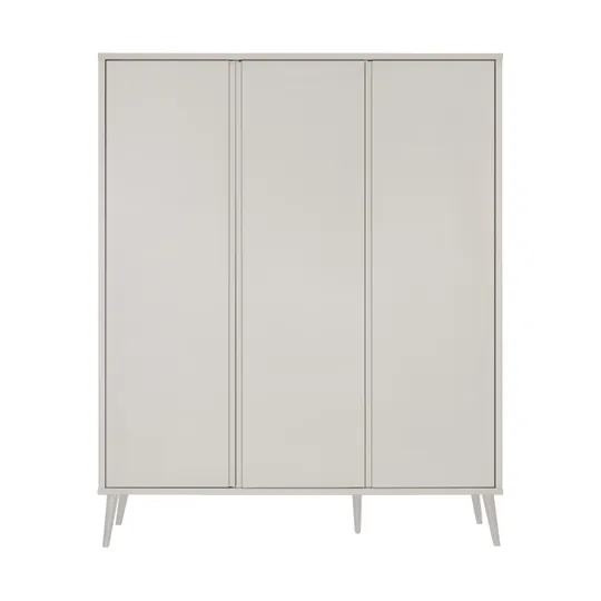 Europe Baby Sterre Kleiderschrank 3-Türig - Oatmeal / Oatmeal