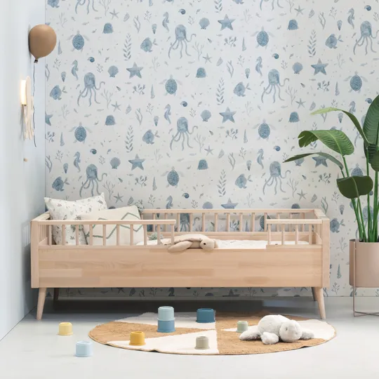Europe Baby Sterre Peuterbed - Natural - 70 x 150 cm