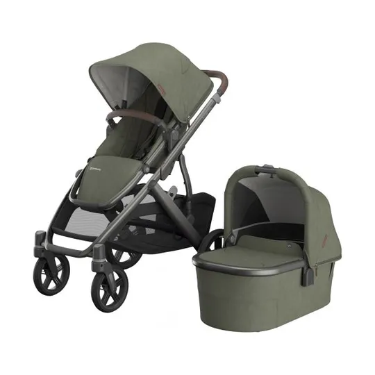 UPPAbaby VISTA V3 Kinderwagen 4-in-1 | Britax Römer Baby-Safe Pro Autositz | Britax Römer Vario Base 5Z