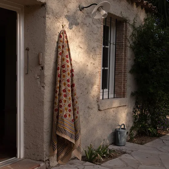 Doing Goods Plaid - Evy Single - Katoen Ecru/Dessin