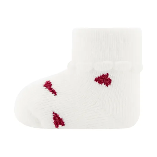 Ewers Hartjes/Streepjes Babysokken - 3 stuks - One Size