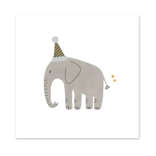 Studio Jans Minikarte – Elefant