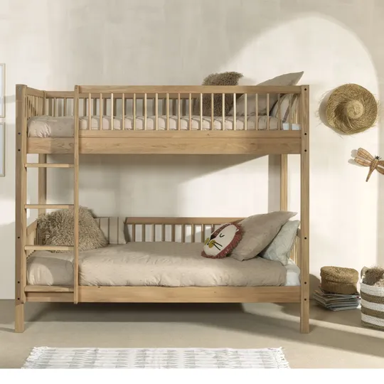 Vipack Forrest Etagenbett - Eiche - 90x200 cm