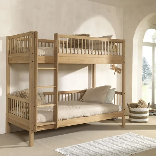 Vipack Forrest Stapelbed - Eik - 90x200 cm