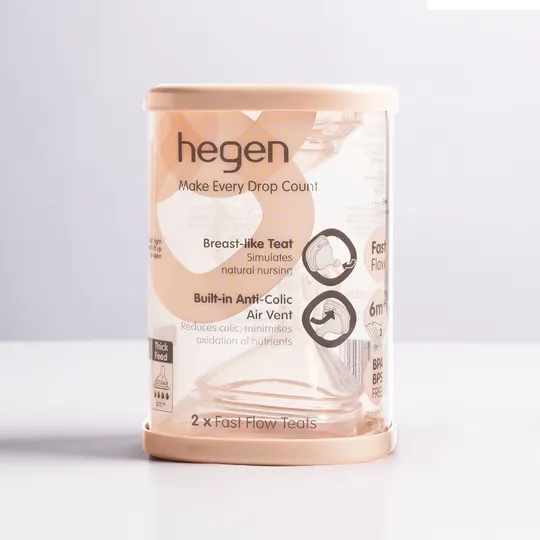Hegen Teat Fast Flow (2-pack)
