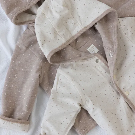 Feetje The Magic is in You Jacke - Taupe Melange