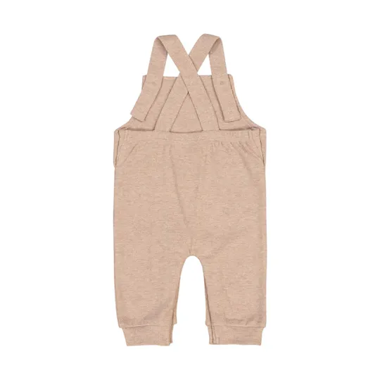 Feetje The Magic is in You Rippen Latzhose - Taupe Melange