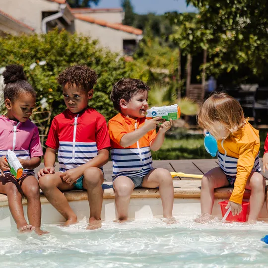 Floatee Anti-Verdrinking T-shirt Korte Mouwen - Roze