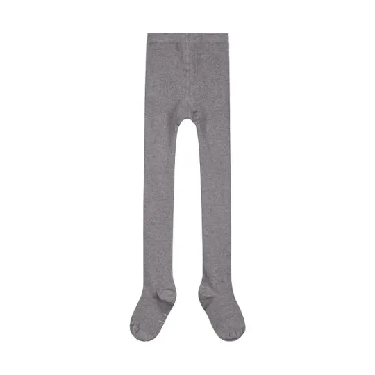 Gray Label Ribbed Tights - Grey Melange - Größe 19-22