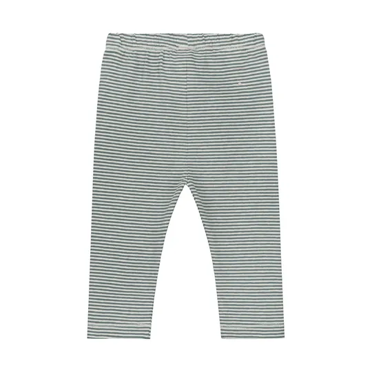 Gray Label Legging - Maat 0-3 Mnd - Blue Grey/Cream