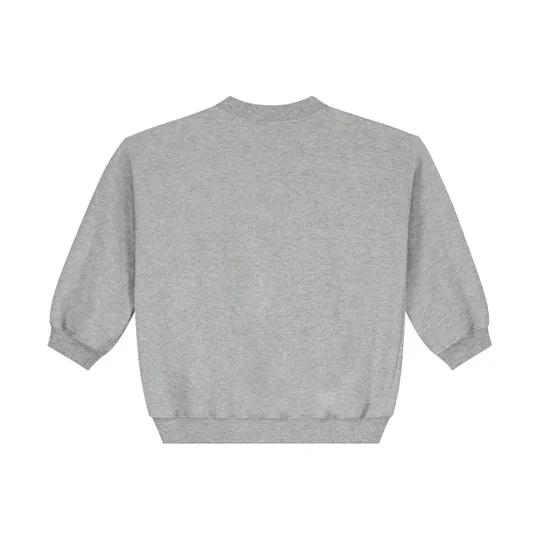 Gray Label Sweater - Dropped Shoulder - 0-3 Mte - Grey Melange