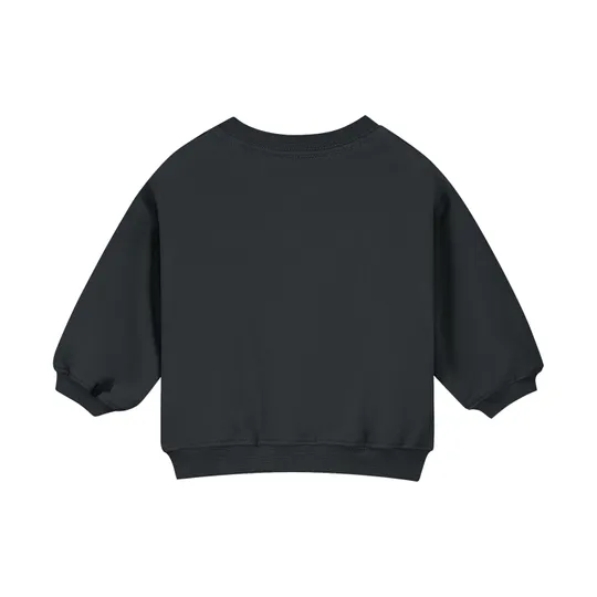 Gray Label Sweater - Dropped Shoulder - 0-3 Mnd - Pirate Black
