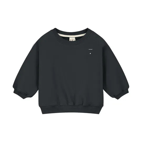 Gray Label Sweater - Dropped Shoulder - 0-3 Mte - Pirate Black