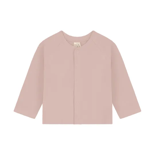 Gray Label Baby Raglan Vest - Faded Pink - 0‑3M
