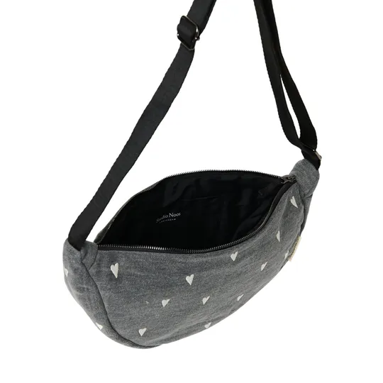 Studio Noos Fanny Pack - Denim Grey Hearts