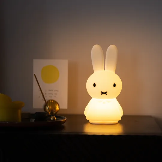 Mr Maria Miffy Leuchtende Lampe - 22 cm - Weiß