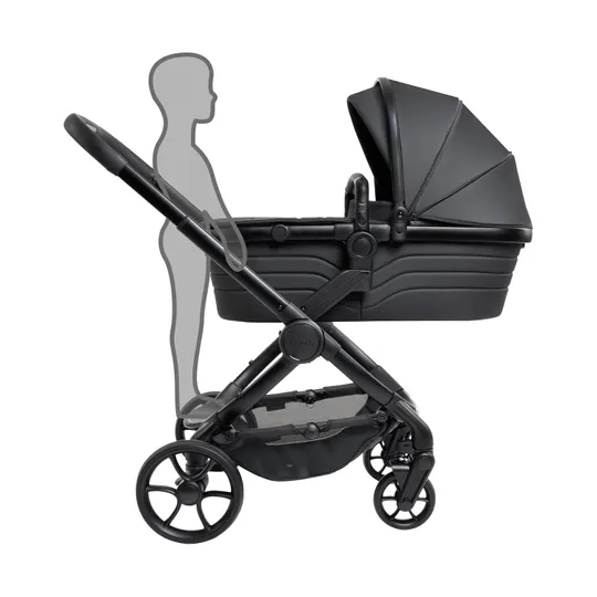 ICandy Peach 7 Studio Kinderwagen 2-in-1 - Complete Bundel - Ultra Matt Black