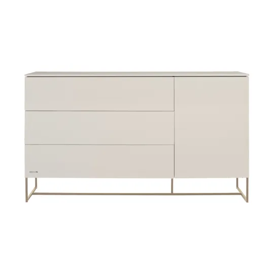 Kidsmill Kommode XL - Intense II - Oatmeal / Patinated Brass