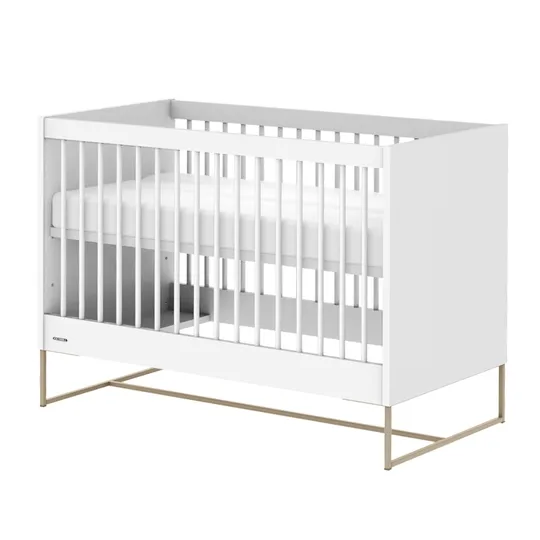 Kidsmill Intense II Babyzimmer Weiß/Patiniertes Messing