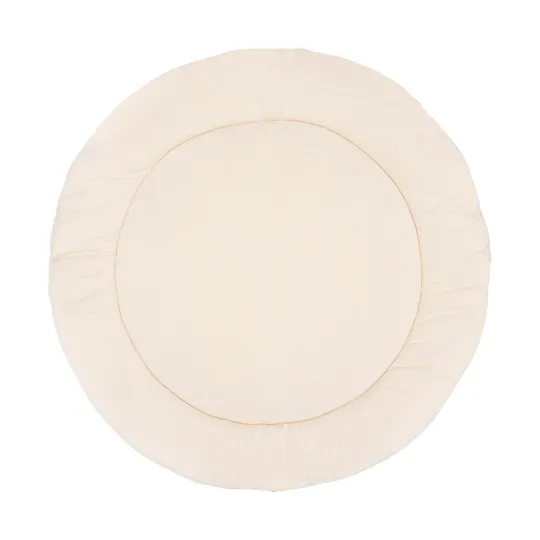 Jollein Boucle Laufstallteppich – Rund – Ø 95 cm – Natur
