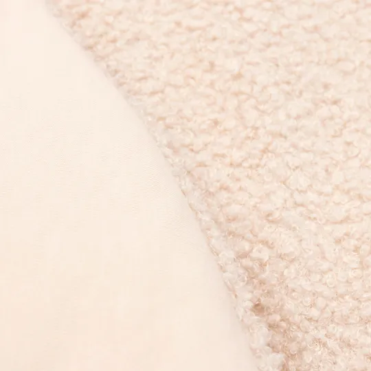 Jollein Boucle Laufstallteppich – Rund – Ø 95 cm – Natur