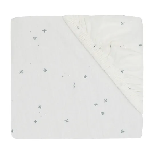 Jollein Spannbettlaken Kleinkindbett - Jersey - 70/75 x 140/150 cm