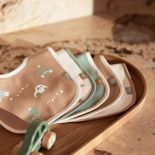 Jollein Slab Jersey Waterproof - On The Go - 5 Stuks