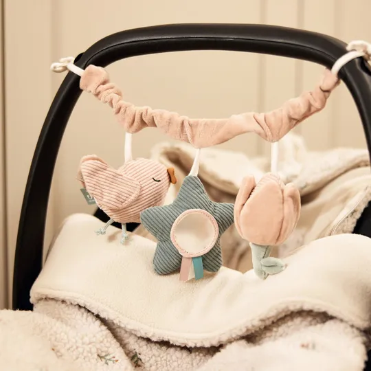 Jollein Kinderwagenkette - Lovely Birds