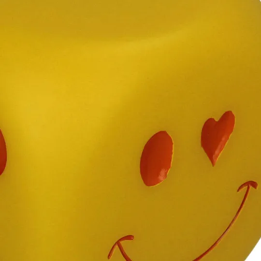 Kersten LED-Würfel „Smiley“ – Gelb