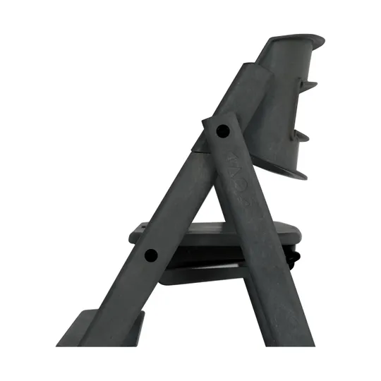 KAOS Klapp Hochstuhl – zusammenklappbar – recycelter Kunststoff – Charcoal Black