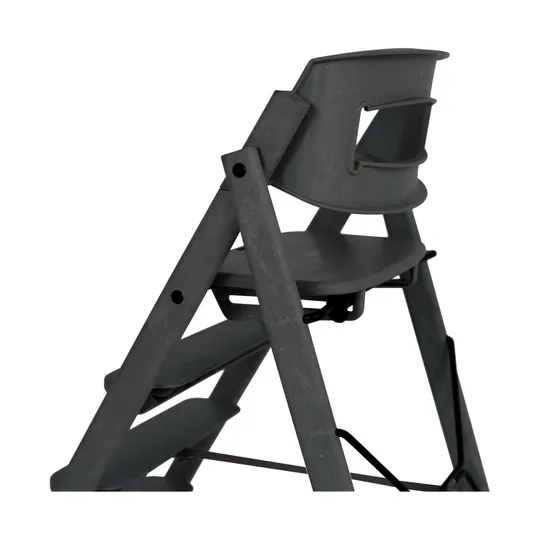 KAOS Klapp Hochstuhl – zusammenklappbar – recycelter Kunststoff – Charcoal Black