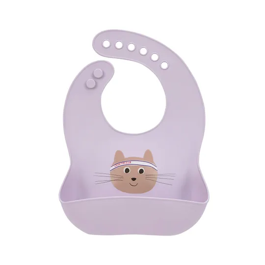 Lässig Tiny Team Cat Slab - Siliconen - Paars 