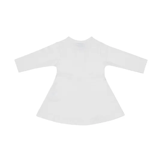 Klein Baby Kleid Ripp - Natural White