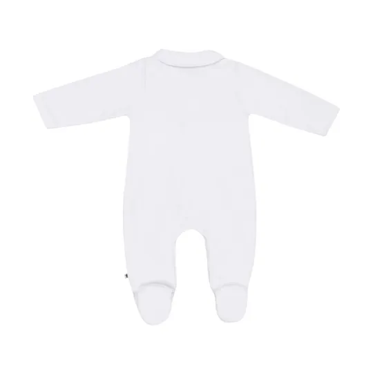 Klein Baby Strampler mit Füßchen - Größe 50 - White