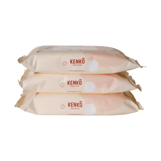 Kenko 3-in-1 Feuchttücher - 3er-Pack