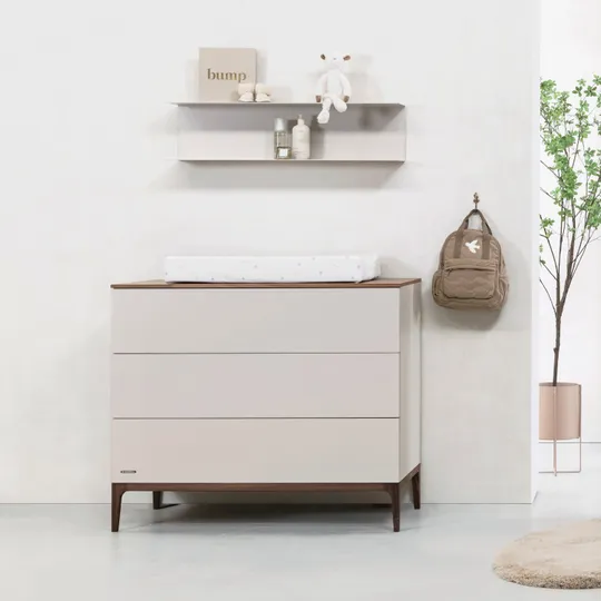 Kidsmill Modular Babyzimmer Oatmeal / Walnuss