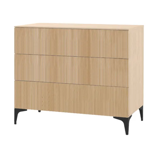 Kidsmill Levi Babyzimmer Natur Eiche Inkl. Geraden Möbelfüßen