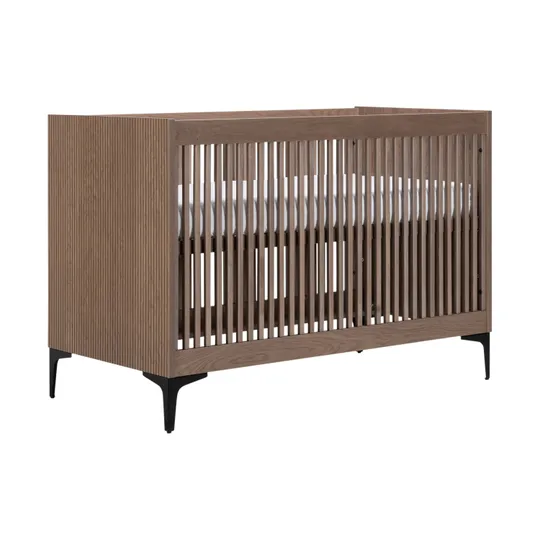Kidsmill Levi Babyzimmer Walnuss inkl. Gerades Beinset